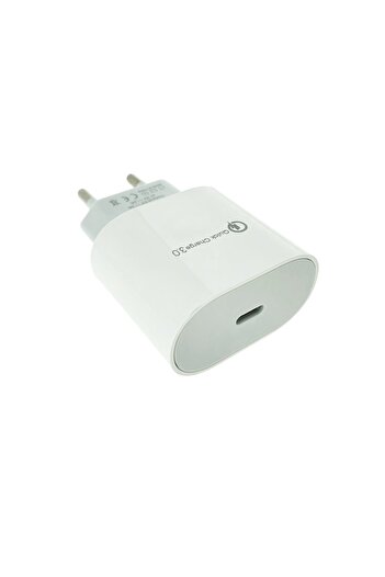 OEM Încărcător QC3.0 cu port USB-C, AR-P3, mufă de rețea UE, vrac, alb