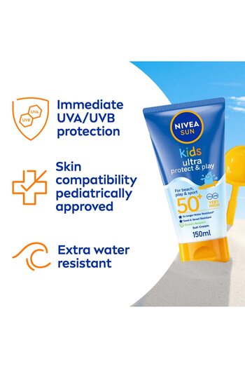 NIVEA Kids Sun Lotion Ultra Protect & Play SPF 50+ 150 ml