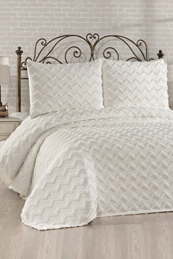 HUZUR ÇEYİZ Hera 3 Piece Double Pique Set