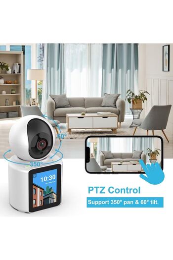 ideal STORE idealSTORE Baby Monitor and Surveillance Camera, Video Call, Rotation, Phone Monitoring, Acti