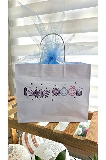 Happy Moon Bebek giyim erkek bebek hediye sepeti yenidoğan hastane çıkışı %100 pamuk tulum zıbın Happy Moon