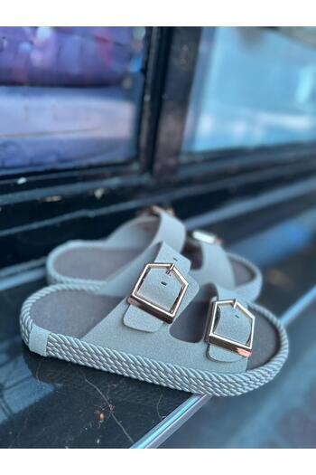 MİSS PARK MODA Beige slippers