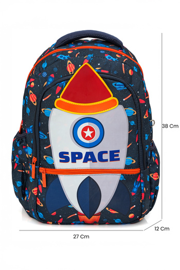 Wia Space Boy's Primary School Bag
