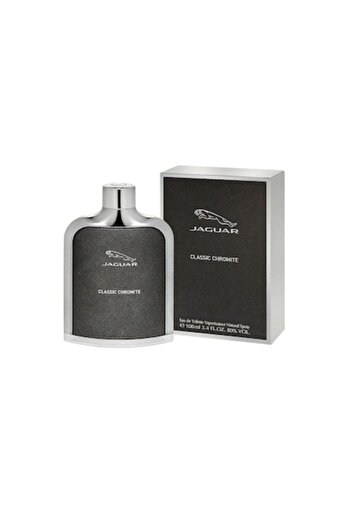 Jaguar Jaguar Classic Chrome Eau de Toilette, Fresh Woody Oriental, 100 ml