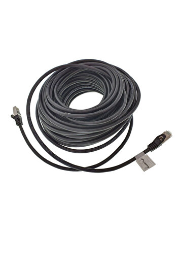 Lanberg Cablu FTP ecranat, Lanberg 41998, cat 5e, lungime 15m, AWG 26, 100 MHz, 2 x mufe RJ45, ethernet