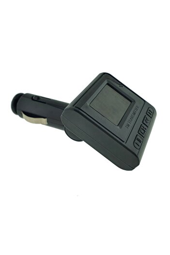 OEM Car FM modulator, with remote control, CARMP3-61-BK, SD and USB support, 12-24V, black
