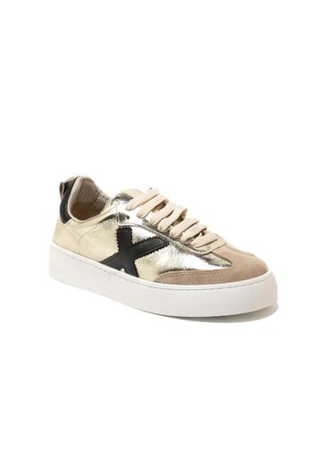 John May Women / Girls Sneaker (Daily) Mar-25Y-072-Clara John May Gold Garni