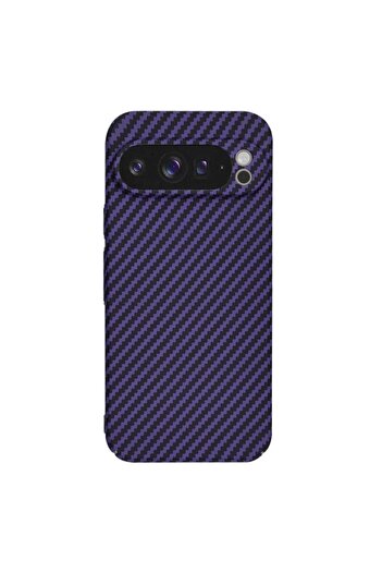 Techsuit Google Pixel 9 Pro XL Case, Carbonite FiberShell, Purple