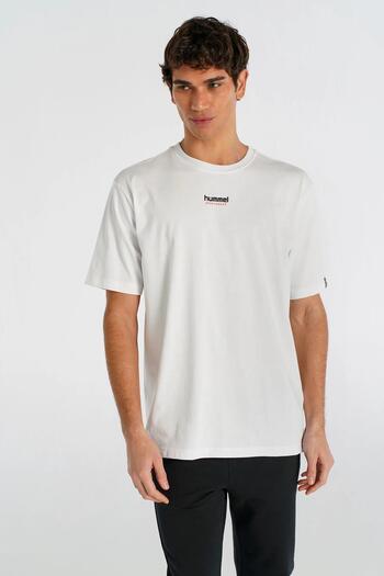 hummel HMLTEF OVERSIZE T-SHIRT S/S ΑΝΔΡΙΚΟ ΜΠΛΟΥΖΑ ΜΕ ΚΟΝΤΟ ΜΑΝΙΚΙ