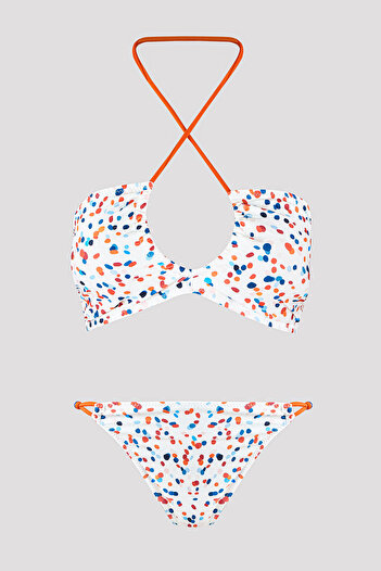 NBB Colorful Triana Halter Strapless Bikini Set