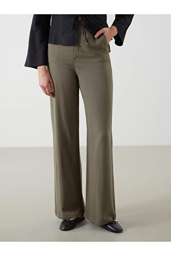 LC Waikiki Lcw Vision Tight Fit Linen Blend Women's Pants (S5)