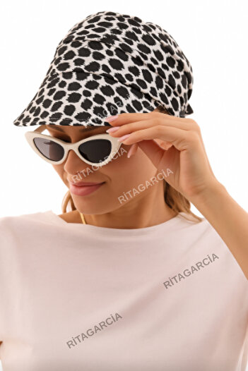 Ritagarcia Safari Tie-Up Bandana Visor with Shield