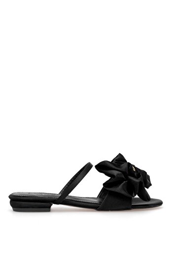 Ayakkabı Fuarı Elite Pm230 K202 Women's Flat Slippers Black