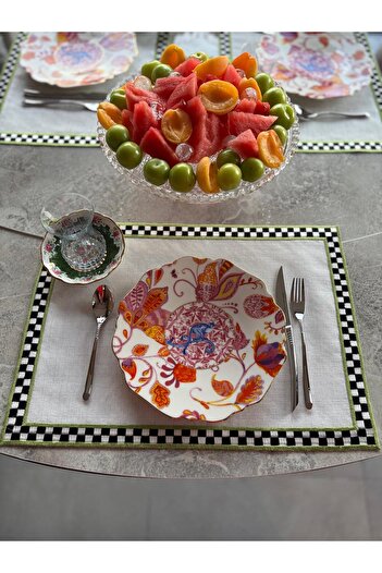 Nur Homing Checkered American Service 6 Pcs