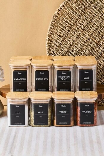 PerottiHome 12-Piece Spice Set Gildo