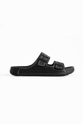 mackrock sports Papuci confortabili pentru bărbați, cu talpă ortopedică, cusute