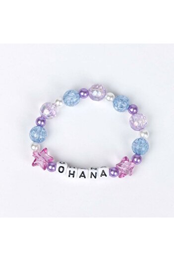 Echos Stitch Jewelry Set, 3 Pieces, Blue and Purple