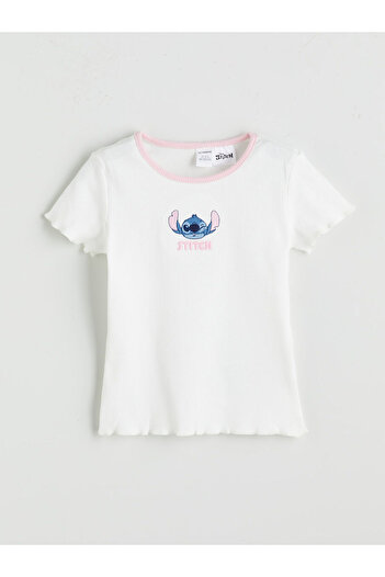 LC Waikiki LCW Παιδικό κέντημα Lilo & Stitch για κορίτσια