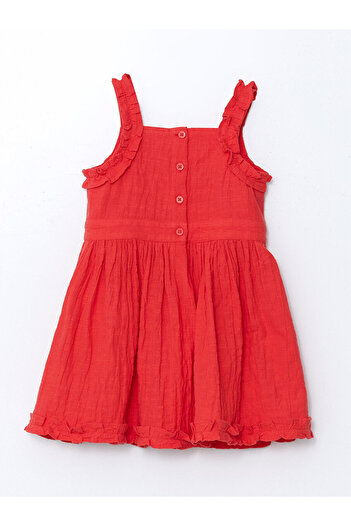 LC Waikiki New Season Ribbon Detailed Girl's Dress - S5Ep55Z1