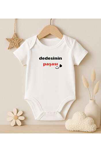 MODAT Grandfather's Staff Written Printed Baby Bodysuit