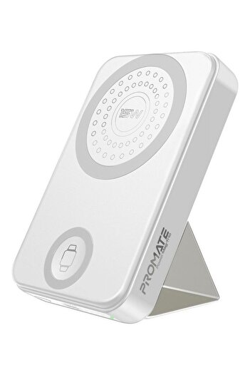 Promate 10000 mAh Wireless Power Bank, 3-In-1 Portable Charger