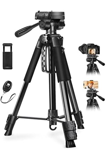 Generic 170cm Aluminum Tripod for Camera Phone, 360° Panoramic Shot Camera Stand
