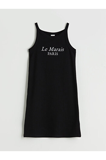 LC Waikiki Paris Embroidered Girl's Dress