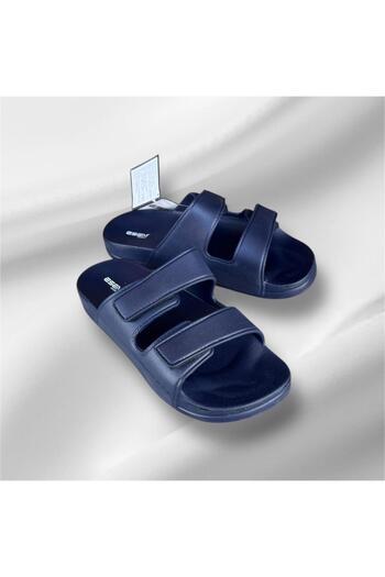 Esem Unisex Light Sole Double Velcro Beach Pool Daily Slippers
