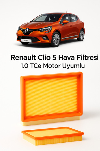 LeoParti Renault Clio 5 Car Air Filter |   1.0 Tce Engine Compatible 165464877R