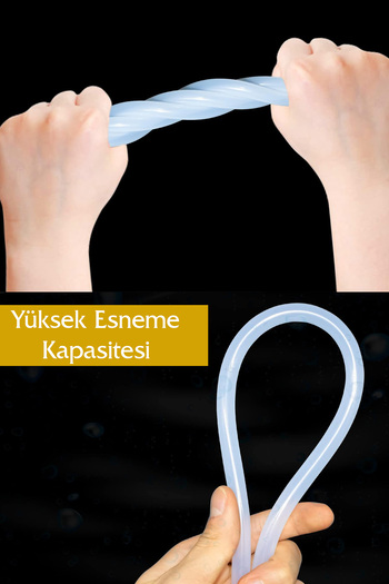 woodretro 8 mm Diameter Transparent Flexible Hose Treatment Outlet - Aquarium - General Purpose 5 Meters