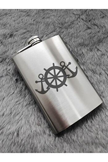 Deco Elit Sailor Anchor Themed 9 oz Stainless Steel Pocket Flask 266 ml Drink Pocket Flask