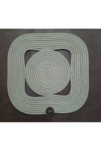 Home Hathome Single Square American Service (30*30) Jute Rope Water Suppliance