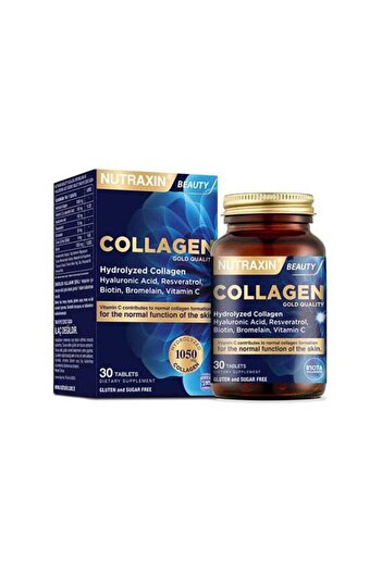 Nutraxin Beauty Collagen Gold Quality 30 Tablets