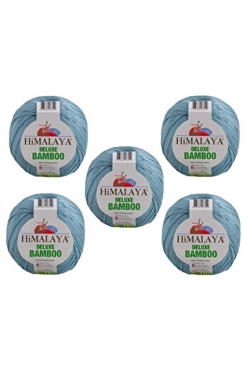 Himalaya Deluxe Bamboo, 5 νήματα, 500 γραμμάρια, νήμα πουλόβερ ζακέτα 124-19