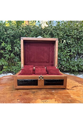 Onywatch Wooden Watch Box Multiple Watch Box Watch Collection Box