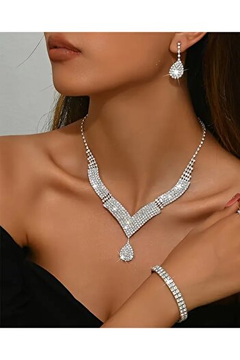 Mihra Aksesuar Choker Triple Set
