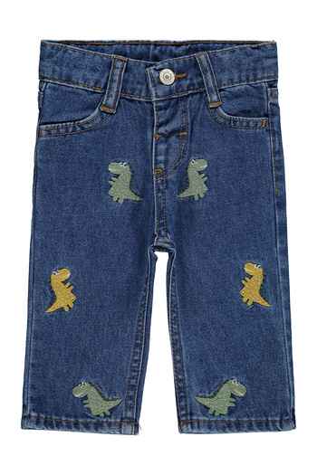 Civil Baby Erkek Bebek Pantolon 6-18 Ay Orta Mavi