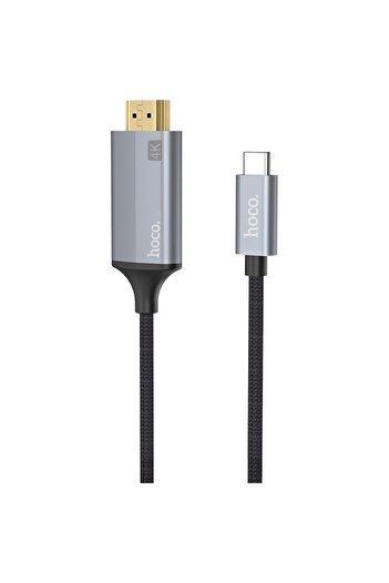 Hoco Adaptor Hoco UA13 HDMI to Type C 1.8m, Grey