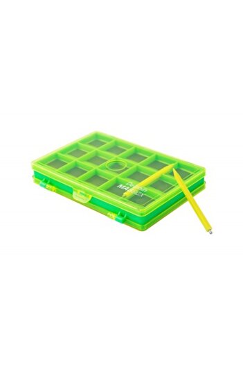 DELPHİN Delphin MAGBOX magnetic box, 12.5x8x2cm, 15+10 compartments, for hooks and other accessories