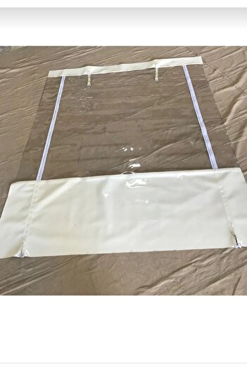 CNC Ser branda 100#600 şeffaf branda etrafı kolonlu kuş gözlü