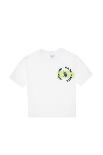 U.S. Polo Assn. Boy's White Pajama Set 50310813-Vr013