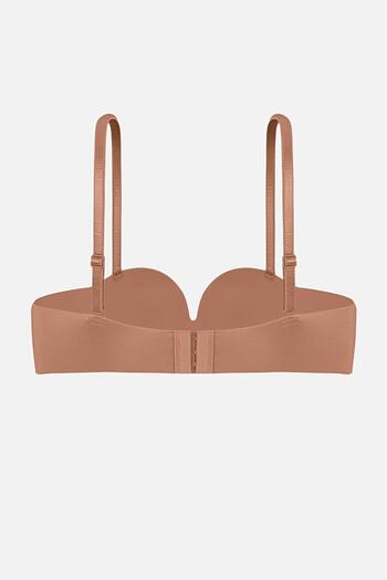 Wonna Σουτιέν Lotus Lazer Δίχτυς Push Up - 2818 - Χάλκινο Καφέ