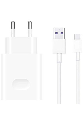 Huawei Incarcator Retea USB-A Huawei Super Charge 40W Cablu USB Type-C 5A 1M compatibil Huawei