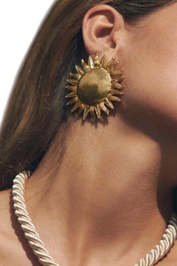 Pointmod Sun Figured Design Women's Earrings