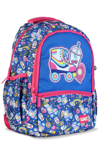 Wia Patent-Donut Girl's Primary School Bag