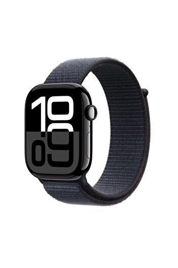 THD Curea textila smartwatch, THD, compatibila Apple Watch 46 mm seria 10, albastru cerneala