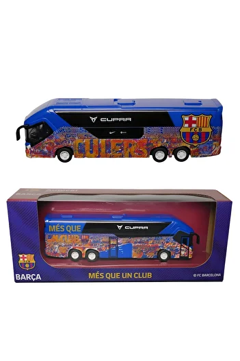 Banbo Toys FC Barcelona bus, diecast, metal, scale 1:50, 25cm, doors with opening system