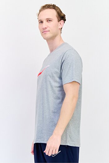 Nike Men Sportswear Fit Short Sleeve Outdoor T-Shirt, Grey