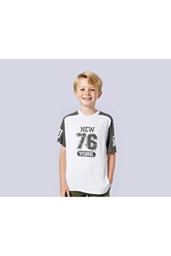 ALANAQA Boys' oversized unisex T-shirt, ages 3-13 years