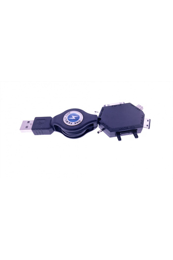 OEM Kit cablu USB retractabil cu adaptor multifunctional 6 in 1